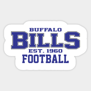 Vintage BFL Bills Football Sticker